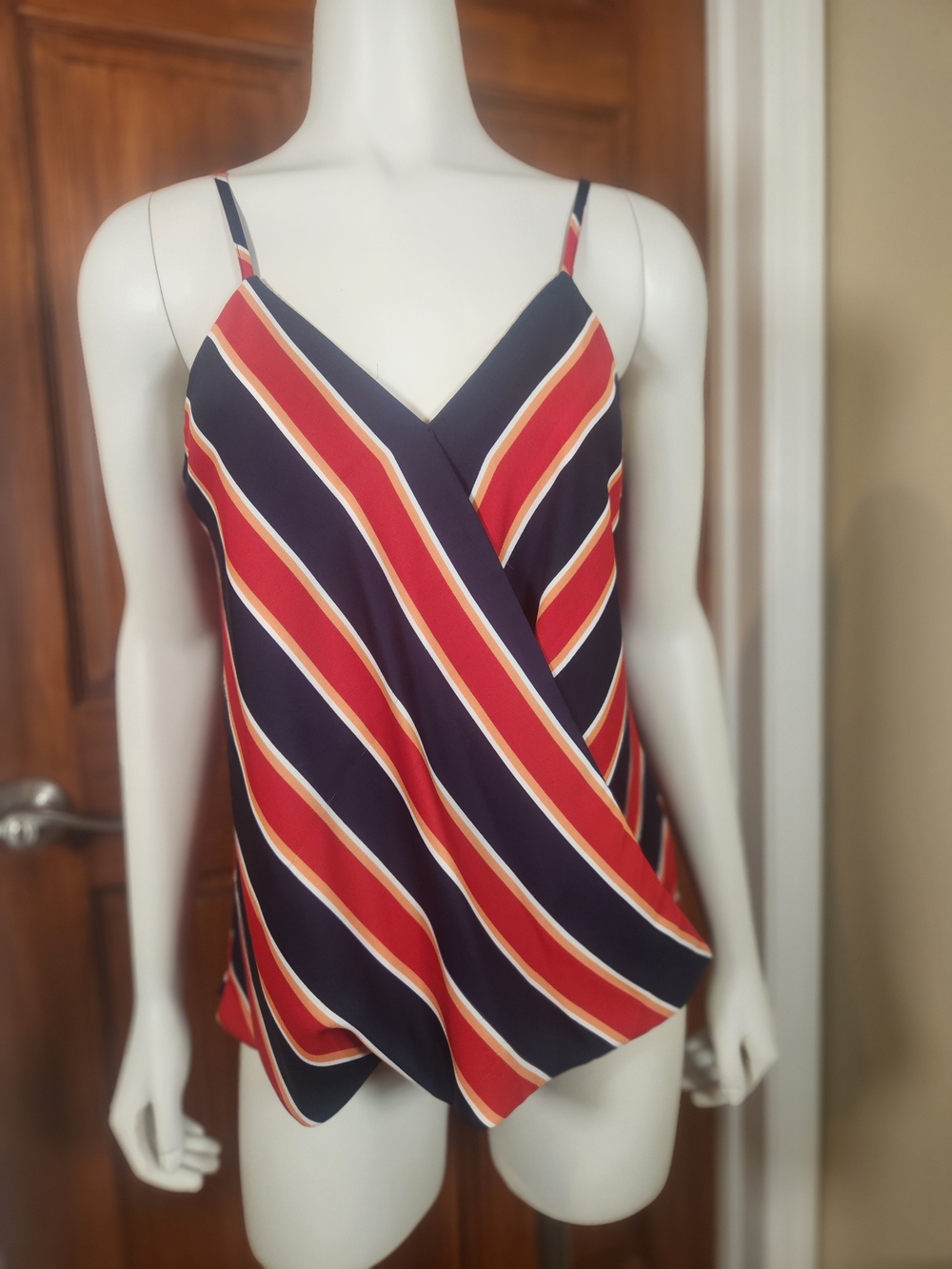 Allison Joy Navy Multi-Stripe Women’s Top